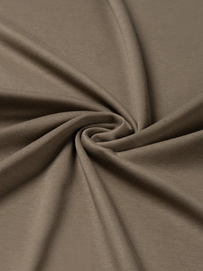 Elastisch T-Shirt - Mocca