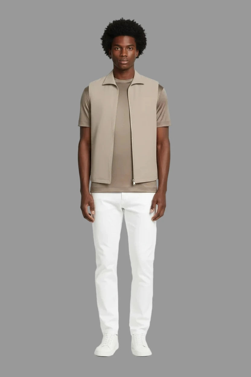 Tech Gilet -Beige