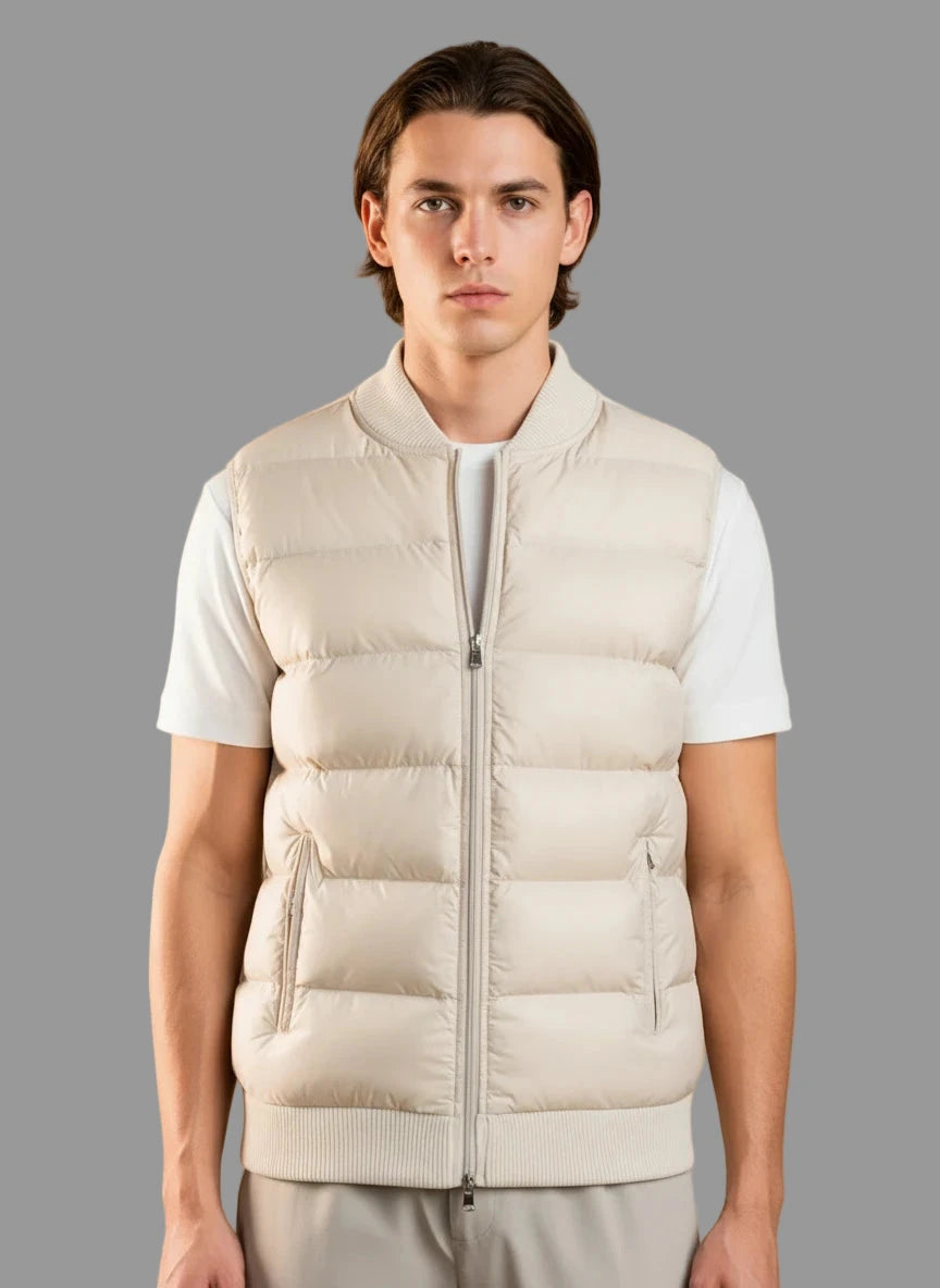 Hybrid Gilet -Beige